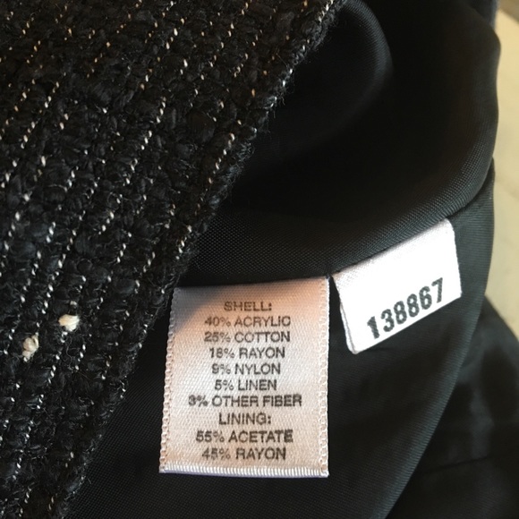 Ann Taylor Black Skirt~Size 6 - Picture 4 of 6